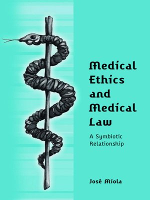cover image of Medical Ethics and Medical Law